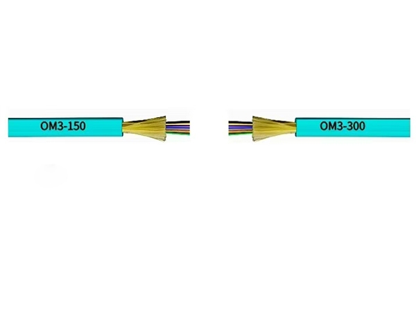 The difference between multimode fiber OM3-150 and OM3-300