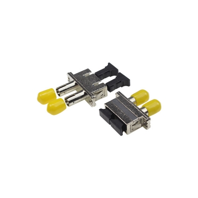 Hybrid SC ST Duplex Adapter